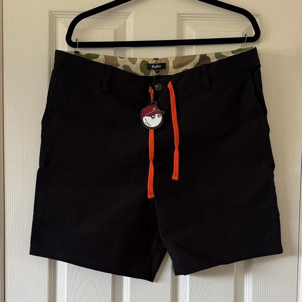Malbon Field Chino Shorts - Black - XL